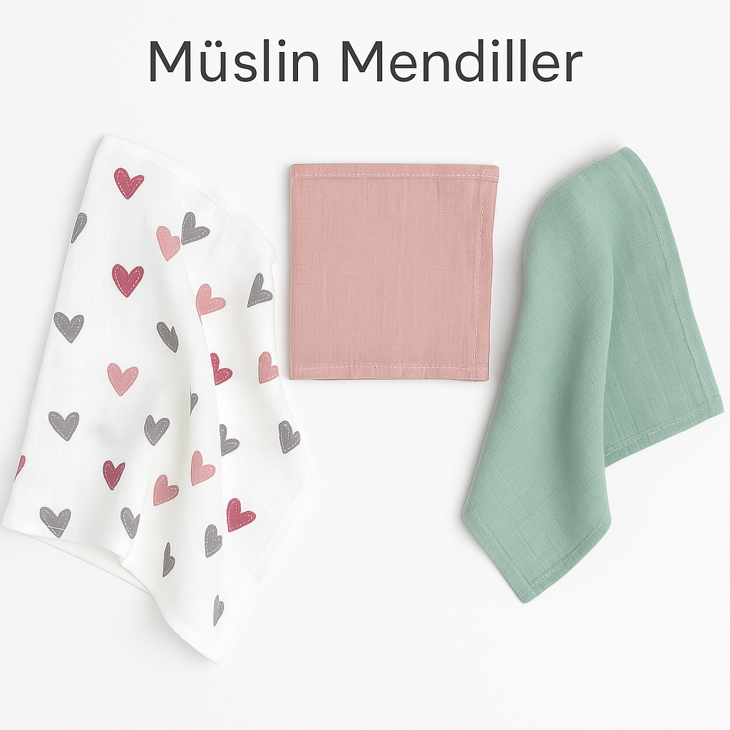 Müslin Ağız Mendili