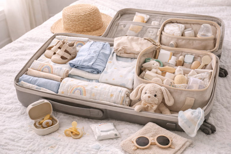 Bebekle İlk Tatil: Bavula Sadece Bunları Koyun (Minimalist Liste)