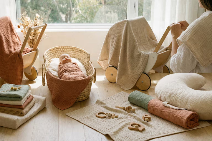 Müslin Bez Ne İşe Yarar? Anneler İçin 10 Kullanım Alanı
