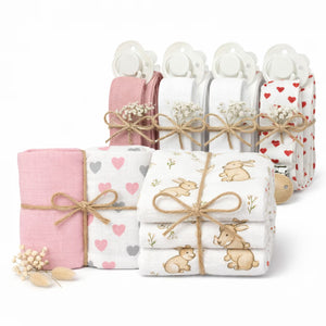 Yenidoğan Kız Bebek Hastane Çıkışı Müslin Seti