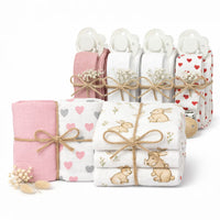 Yenidoğan Kız Bebek Hastane Çıkışı Müslin Seti