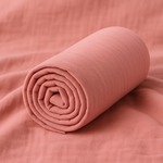 Pudra Pembe Müslin Örtü