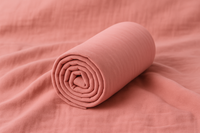 Pudra Pembe Müslin Örtü