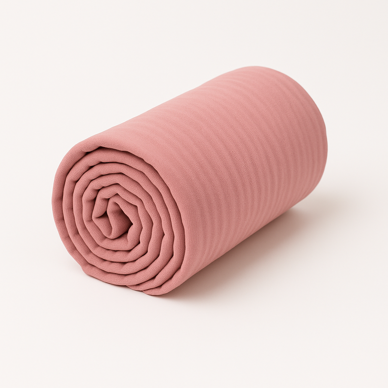 Pudra Pembe Müslin Örtü