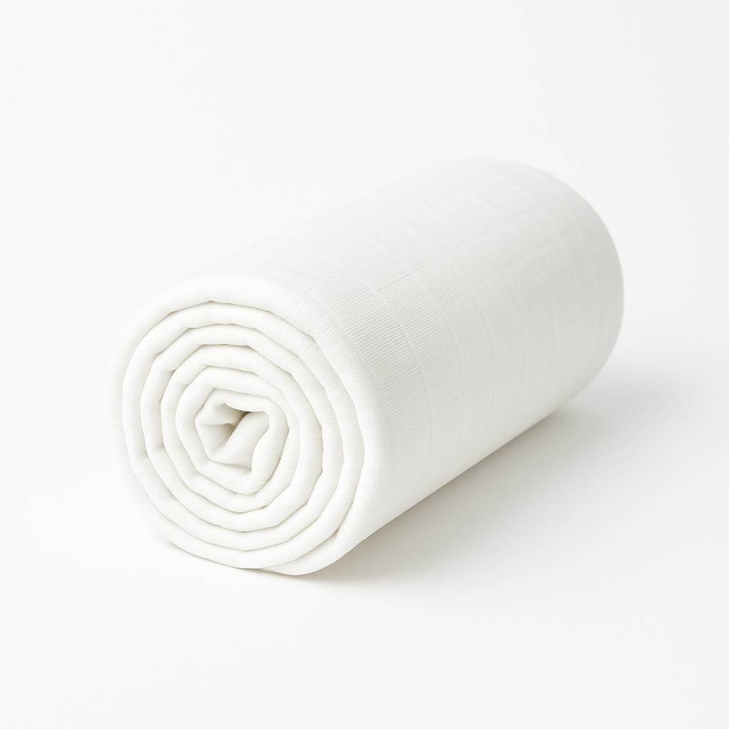 Yumuşak Dokulu Pamuklu Beyaz Kumaş