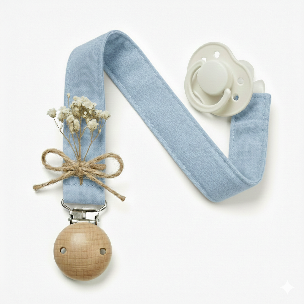 Bebe Mavisi Emzik Askısı