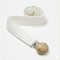 Beyaz Müslin Emzik Askısı