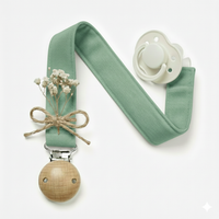 Nil Yeşili Emzik Askısı