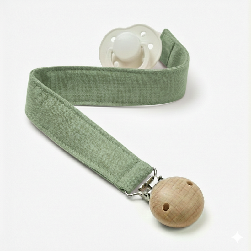 Nil Yeşili Emzik Askısı